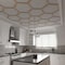 Ekena Millwork 40 12W x 23 38H x 38T Small Westmore Decorative Fretwork Wood Ceiling Panels, Hickory CELW41X23X0375WSTHI - alternate 9
